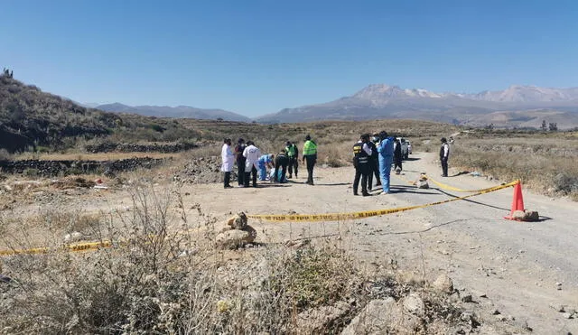 Arequipa: dos jóvenes fueron asesinados y arrojados en diferentes distritos.