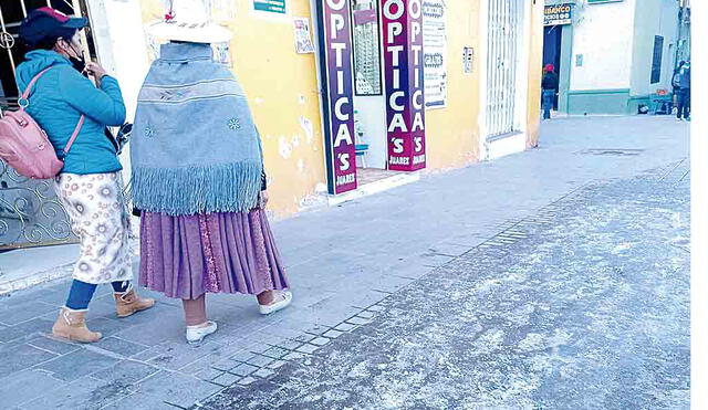 Cuidados. Bajas temperaturas afectan a poblados de Puno. Foto: La República