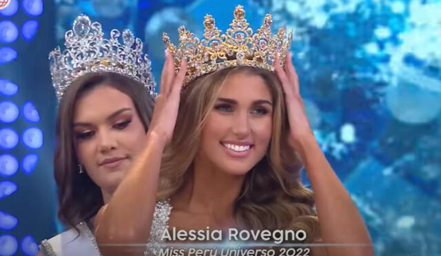 La coronación de Alessia Rovegno generó un sinfín de críticas en redes sociales. Foto: captura América TV