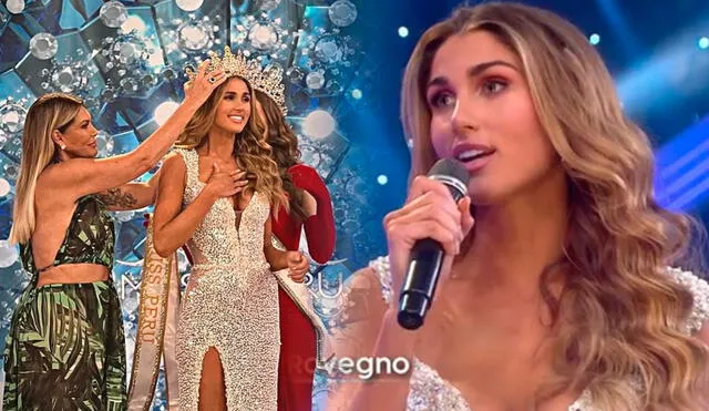 La respuesta de Alessia Rovegno en la final del Miss Perú 2022 causó una rápida reacción en las redes sociales. Foto: captura/América TV/Miss Perú 2022.