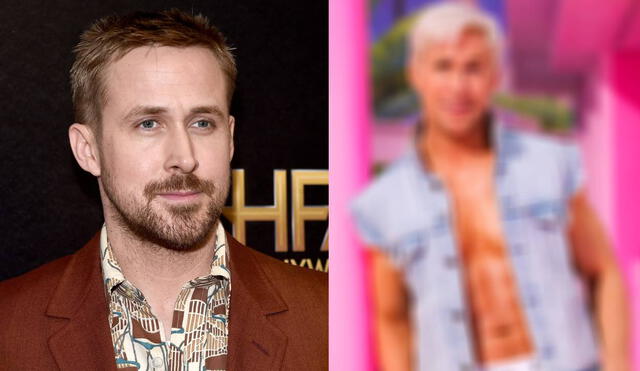 Ryan Gosling se transforma en Ken para el "Barbie" live-action, donde estará junto a Margot Robbie. Foto: composición/ AFP / difusión