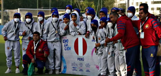 Barcelona de Chiclayo juega en Paraguay. Foto: Conmebol