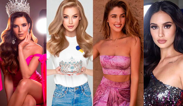 Conoce a las favoritas que podrían llevarse la corona del Miss Universo. Foto: composición/Instagram/La República
