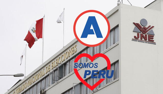 Los representantes de Somos Perú y APP solicitaron al JNE que la inscripción de listas sea de manera presencial. Foto: composición LR
