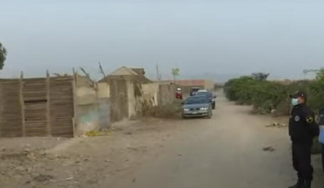 La zona es desolada y no cuenta con postes de luz. Foto: captura ATV+.