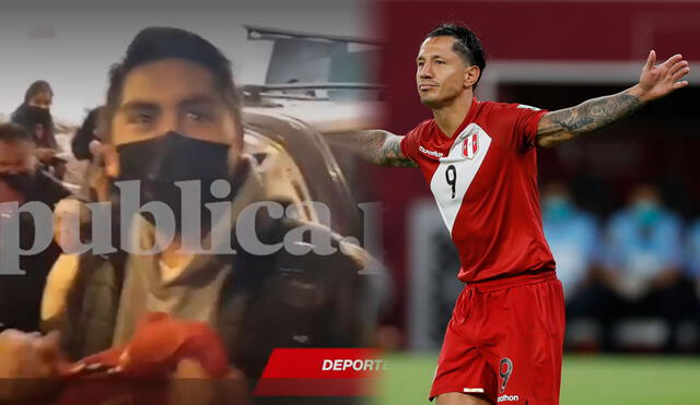 Gianluca Lapadula lleva 7 goles con la selección peruana. Foto: composición Alexander Flores/URPI-LR/EFE