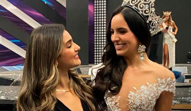 Andrea Arana respalda a su compañera de conducción Valeria Flórez luego de que haya quedado en tercer lugar en el Miss Perú 2022. Foto: AndreaArana/Instagram