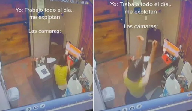 Miles de usuarios no han parado de reír con este divertido video. Foto: captura de TikTok