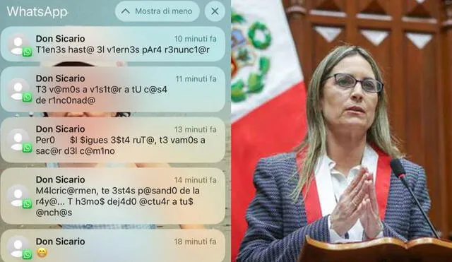 Miles de usuarios reaccionaron ante las denuncias de amenaza de María del Carmen Alva y estas se hicieron virales. Foto: captura de Twitter