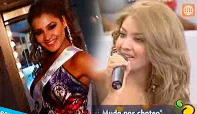 Michelle Soifer estaba casada cuando entró a Miss Perú Internacional. Foto: captura de Latina