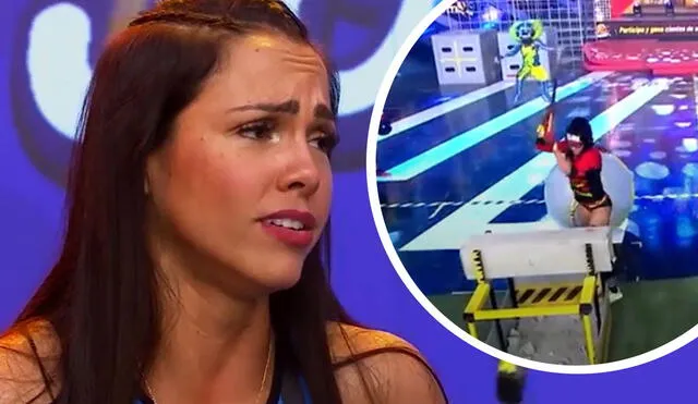 Paloma Fiuza se accidentó en EEG, el 16 de junio. Foto: captura América TV
