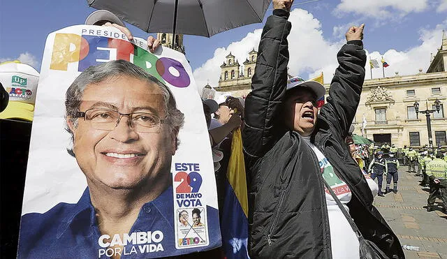 Candidato. El comité electoral de Gustavo Petro (en la foto) cree que no habrá debate. Foto: EFE