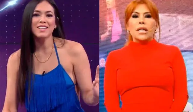 Jazmín Pinedo se mostró indignada por los comentarios de Magaly Medina. Foto: composición América TV/ATV