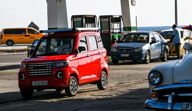 Los vehículos eléctricos son importados de China y Vietnam. Foto: AFP