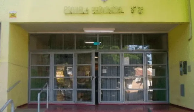 Escuela N° 27 del barrio Butaló, en Santa Rosa, La Pampa. (Foto: Clarín)
