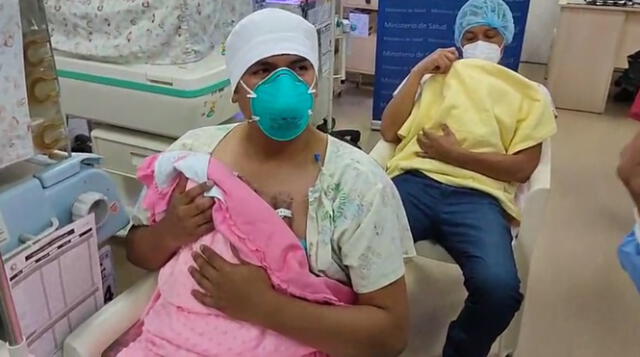 El programa Papá Canguro ayuda en el desarrollo integral de los hijos prematuros. Foto: captura de Minsa