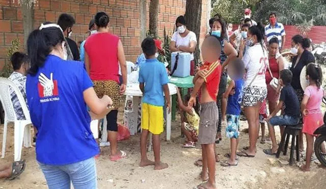 La Defensoría recomienda que estrategia comunicacional de vacunación se desarrolle en lenguas nativas. Foto: Defensoría del Pueblo.