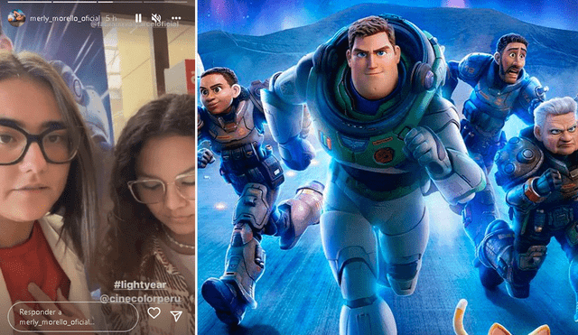 Merly Morello sobre película “Lightyear”. Foto: composición - Instagram/Pixar