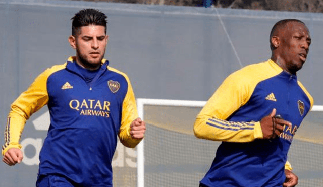 Zambrano y Advíncula juegan juntos en Boca Juniors. FOTO: Boca Juniors