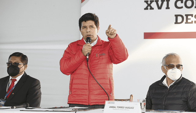 No más. Castillo anunció que se acaban gabinetes descentralizados en Arequipa y Áncash. Foto: PCM