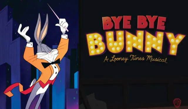 "Bye Bye Bunny: a Looney Tunes musical", será la primera película de estilo musical de los Looney Tunes y traerá de vuelta al conejo Bugs Bunny por HBO Max. Foto: composición/ Warner Bros