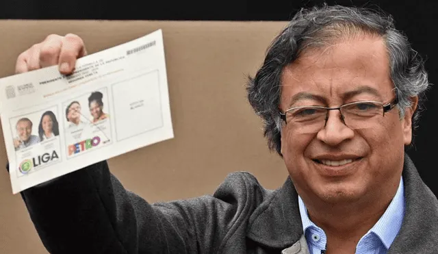 Gustavo Petro sostiene sus teorías de fraude electoral iniciadas en la primera vuelta presidencial. Foto: AFP