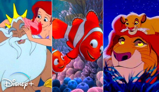 El rey Tritón, Marlin y Mufasa son solo algunos de los personajes que nos 'vieron crecer' durante años y que aún seguimos recordando con cariño. Foto: composición/Disney