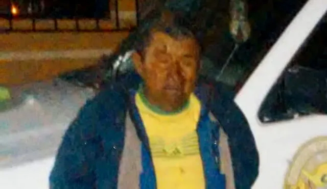 Arequipa. Sujeto fue detenido por delito de violación sexual. Foto: PNP
