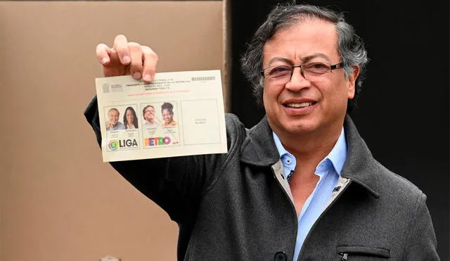 Gustavo Petro se convierte en el primer presidente de izquierda de Colombia. Foto: AFP