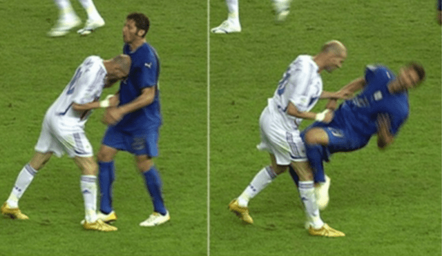 La expulsión de Zidane marcó el fin de su carrera futbolística. FOTO: EFE