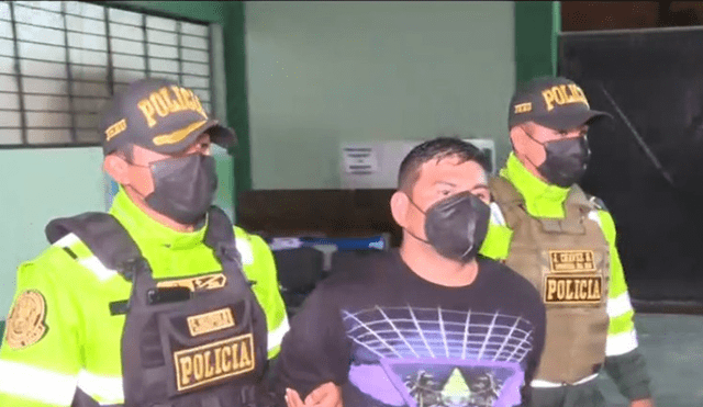 Espinoza Brisolessi, alias "Michelo", fue capturado en enfrentamiento con la Policía. Foto: captura Latina