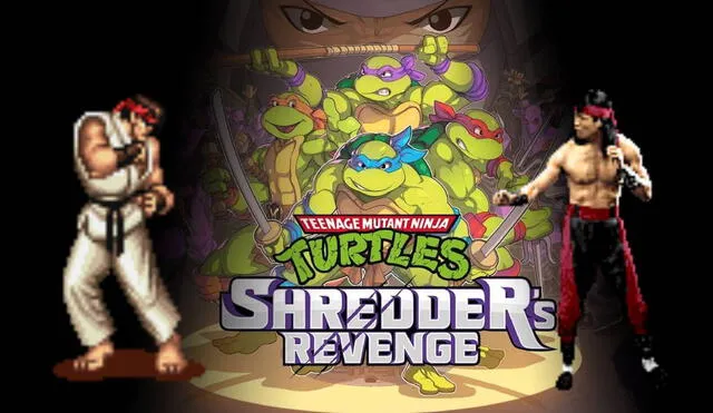El nuevo juego de las Tortugas Ninja es todo un viaje de nostalgia para los que fueron niños a inicios de los 90. Foto: Composición LR