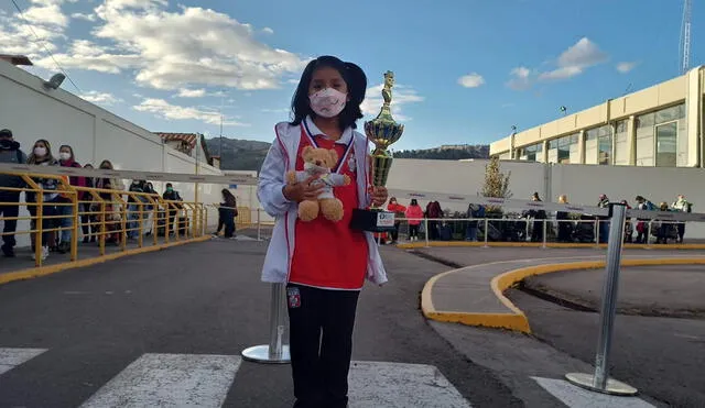 Adamaris Machaca Mina llegó a la ciudad de Cusco, procedente de Panamá. Foto: Alexander Flores/URPI-GLR
