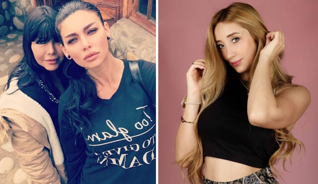 La modelo argentina publicó un video que no fue del agrado de la madre de Angie Jibaja. Foto: composición/Instagram/La República