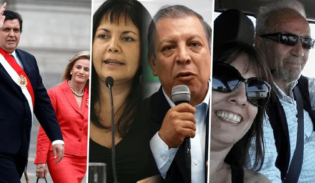 Parejas mediáticas de la política peruana. Foto: composición de Fabrizio Oviedo/ La República