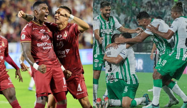 Atlético Nacional y Tolima definen al campeón del Apertura de la Liga BetPlay 2022. Foto: Blog Deportivo/Twitter