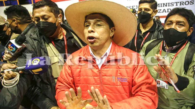 Pedro Castillo clausuró evento que se prolongó por varias horas en Arequipa. Foto: La República/Rodrigo Talavera