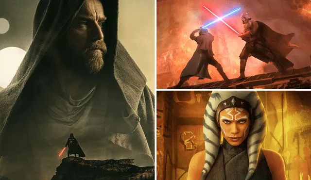 Cameos y duelos se verán en el último capítulo de "Obi- Wan Kenobi". Foto: composición/Disney.