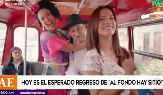 Este 22 de junio se estrena la nueva temporada de "Al fondo hay sitio". Foto: captura de América TV