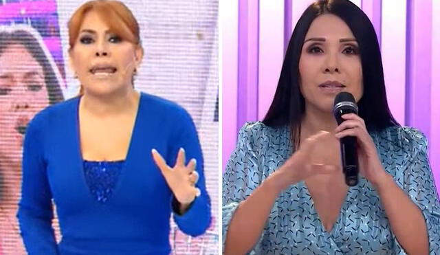 Magaly Medina no dudó en dejarle un fuerte mensaje a Tula Rodríguez. Foto: captura ATV/América TV