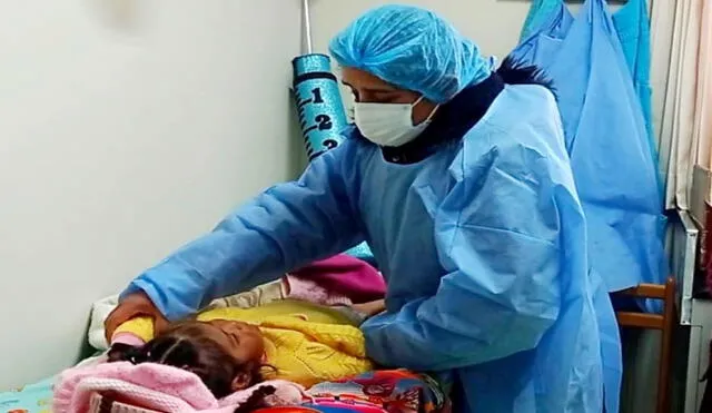 Incremento de pacientes con cuadros de infecciones respiratorias agudas. Foto: cortesía de Radio Altura Carabaya