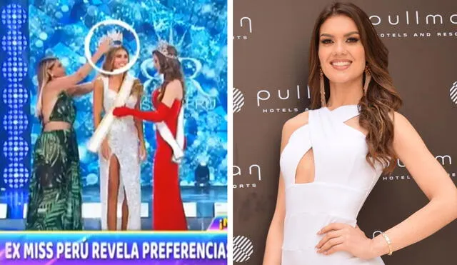 Yely Rivera fue la predecesora de Alessia Rovegno en el Miss Perú. Foto: captura ATV/Facebook