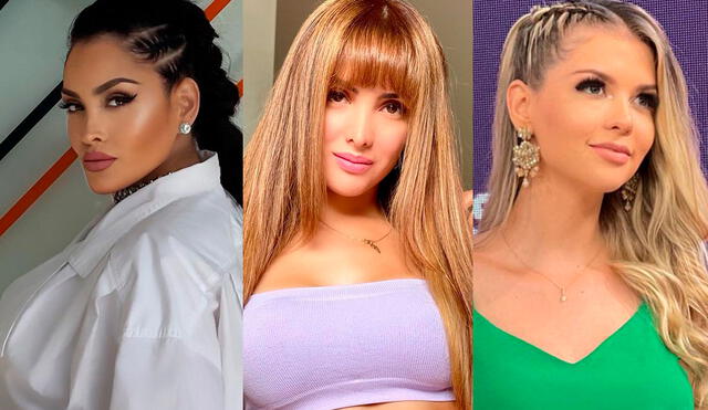 Michelle Soifer, Rosángela Espinoza y Brunella Horna son algunas famosas que aseguran parecerse a estrellas de Hollywood. Foto: composición LR/Instagram