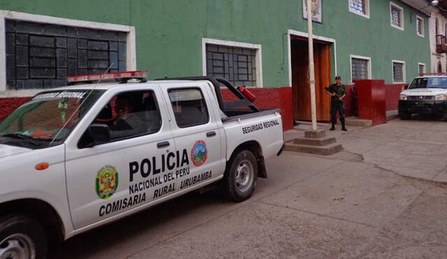 Policía de Urubamba investiga procedencia de droga. Foto: PNP