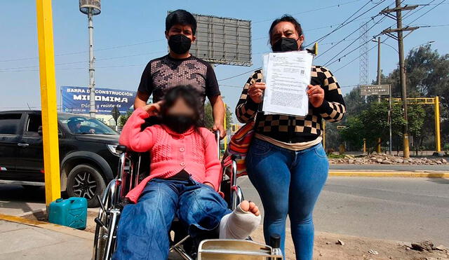 Familia de víctima ha gastado más de 3.000 soles y menor ha perdido el año escolar. Foto: Mary Luz Aranda