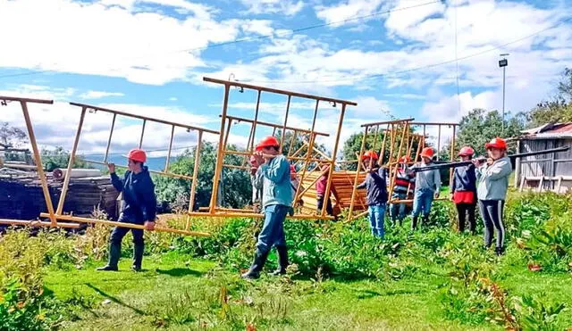 Se ha contratado a más personal para intensificar los trabajos. Foto: El Peruano