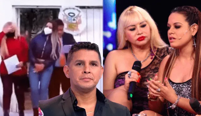 Flor Polo pide garantías personales contra Néstor Villanueva. Foto: Captura América TV