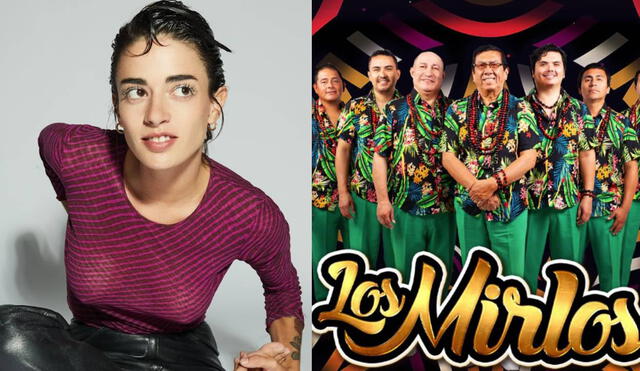 Cantante argentina Zoe Gotusso asegura que adora la música del grupo Los Mirlos. Foto: composición/Zoe Gotussi, difusión/Los Mirlos/Instagram