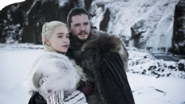 Emilia Clarke y Kit Harington como Daenerys Targaryen y Jon Snow, respectivamente. Foto: HBO