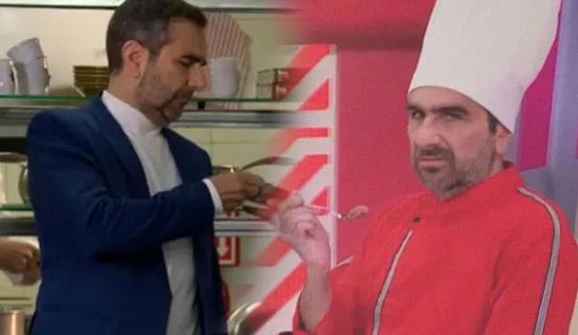 Así fue la primera aparición de Giovanni Ciccia en "Al fondo hay sitio" como un fracasado chef. Foto: captura de América TV